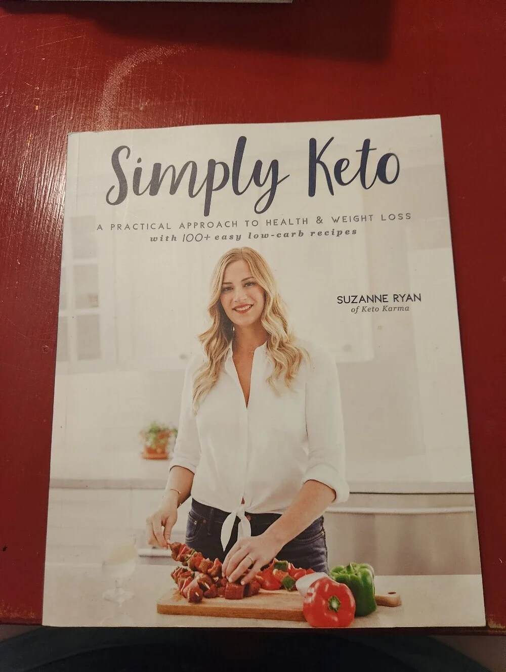 Simply Keto Cookbook - White Cover